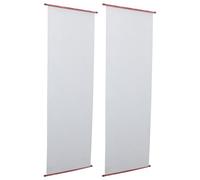 Healeved Paño de Caligrafía Reutilizable de Doble Cara 1.4m X 42cm, 2 Unidades, Tela de Escritura Agua para Práctica Artística y Educativa, Pergamino Colgante para Proyectos y Escuela