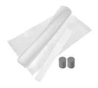 Healeved Papel de Grasa para Campana Extractora Adhesivo Filtro de Cocina No Tejido Resistente al Aceite Autoadhesivo 5 Metros Filtro Reemplazable Antigrasa para Cocina Profesional