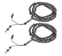 Healeved Paquete De 2 Cuenta Islámica de 99 Cuentas de Acrílico para Oración Diaria Diseño Elegante y Comodidad, Accesorio Versátil para Dhikr en Uso Personal y Adoración