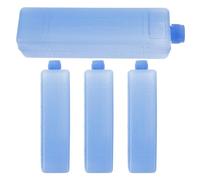 Healeved Paquetes de Hielo Reutilizables para Celebracion Verano, Estuche de Refrigeración Fácil de Llevar 4 Bloques de Hielo para Conservar Alimentos y Verduras Frescos
