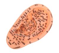 Healeved Parche de Masaje para Oídos Modelo de Acupuntura Auricular de Medicina Herramienta Anatómica para Simulador de Oído Estudio y Práctica Simulador de Aprendizaje Humano