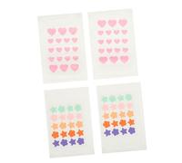 Healeved Parches Hidrocoloides para Granos y Manchas de Lunares en Piel, 40 Unidades, Tamaño Pequeño, Colorido y Transpirable, para Chicas, Cuidado Facial Diario, Antiacné Invisible