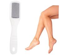 Healeved Pedicura Removedor De Callos y Piel Muerta Escofina De Acero Inoxidable Para Pies Secos y Agrietados Blanca