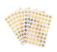 Healeved Pegatinas de Estrellas de Recompensa Autoadhesivas, 5 Hojas Mini Estrellas Holográficas, Tabla de Recompensas para Conducta Escolar y Gestión del Aula, Útiles Escolares