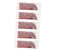 Healeved Pegatinas Decorativas Para Uñas Con Diseño De Fresas Y Sandía (10 G) 3 Alas 5 Hojas Por Juego Parches De Manicura Adornos Creativos Para Carcasas De Teléfono.