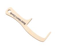 Healeved Peine De Madera Para Calvos Herramienta De Aseo Para Calvos Divertido Juguete De Broma Para Fiesta De Cumpleaños Obsequio De Amistad Para