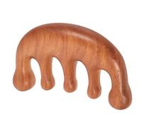 Healeved Peine De Madera Para Masaje Del Cabelludo Peine Rascador Manual De Dolores Circulación Para Hombres y Mujeres