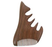 Healeved Peine De Masaje De Madera Antiestática Herramienta De Acupuntura Para Masaje Casa Peine Multifuncional Para Cabello y Cabelludo Para Relajación De Ojos Cuello y Espalda