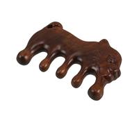 Healeved Peine de Masaje Meridiano de Madera Cabelludo Herramienta de Masaje Manual Diseño Elegante y Cómodo para Uso Diario y Cuidado del Cabelludo