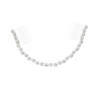 Healeved Peine De Pelo Simple Para Novia Peines De Cadena Para Mujer Accesorios Cabello De Mujer Para Novia Para Boda Para Ceremonia