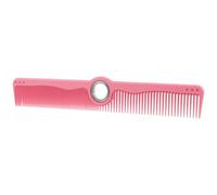Healeved Peine Profesional Cabello con Centro Giratorio, Ligero y Fácil de Limpiar, Material Tpr Color Rosa, Adecuado para Peluquerías y Barberías