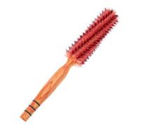 Healeved Peine Rodillo De Peluquería Cepillo De Rodillo Cepillo Redondo Cepillo De Pelo Redondo Para Secar Con Secador Cepillo Circular Cepillo Para Cabello Light Brown Cerdas