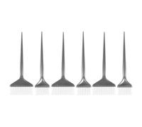 Healeved Peines para Teñir el Cabello 6 Piezas, Aplicador Profesional Cerdas Ultrasuaves, Set Peines Anchos 5 Cm y 7 Cm, Herramientas para Peluquería y Coloración en Salón y Hogar