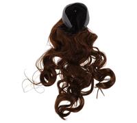 Healeved Peluca Larga Con Diadema De Cabello Rizado Sintético Para Mujer Peluca Ondulada De Aspecto Natural Con Volumen y Movimiento