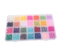 Healeved Perlas Sintéticas de 6 MM 1960 Cuentas Espaciadoras Redondas para Joyería Surtido de 28 Colores Accesorios para Pulseras y Collares Cuentas para Manualidades y Decoración