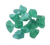 Healeved Piedras de Fluorita Verde Natural 500g para Adornos Artesanales y Manualidades Formas Únicas, Ideales para Acuarios y Proyectos Creativos