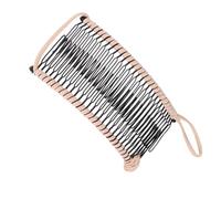 Healeved Pinza Pelo de Plátano para Mujer, Accesorio de Hierro 30 Dientes, Portátil y Fácil de Combinar, Adecuado para Ejercicio y Cocina