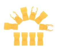 Healeved Pinzas para Asta de Bandera de Entrenamiento de Fútbol 10 Unidades, Clips Antideslizantes para Marcadores de Agilidad, Accesorios Compactos para Ejercicios Deportivos