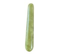 Healeved Pluma de Masaje de Jade Natural 1 Unidad, Bolígrafo Energético para Acupuntura, Palo de Masaje Pequeño y Ligero, Herramienta de Terapia de Meridianos para Cuello, Hombros