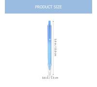 Healeved Pluma Estilográfica para Estudiantes 038Mm Azul Claro Bolígrafo Recargable y Borrable Marcador de Caligrafía Compacto y Portátil para Escritura Escolar y Práctica de Letra