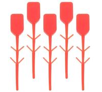 Healeved Precintos de Seguridad para Extintores de Incendios Sello de Plástico Rojo 100 Unidades Diseño Antimanipulación Compatible Pasador de Válvula Fácil Rotura para Control y