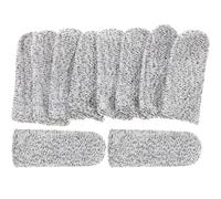 Healeved Protector de Pulgar Resistente a Cortes Hppe para Jardinería y Corte, Dediles Anti-corte, Paquete de 10 Piezas para Proteger Dedos y Evitar Lesiones