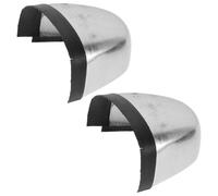 Healeved Protectores de Puntera Resistente al Desgaste y Ajuste Cómodo para Zapatos de Seguridad de Hierro Plata para de Alto Riesgo y Manufactura