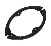 Healeved Protectores para Tabla de Snowboard 2 Piezas Tamaño Medio Negro Diseño Curvo Barra de Protección de Bordes Resistente Pbt para Monopatín y Longboard Accesorio Anticolisión para