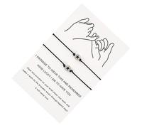 Healeved Pulsera Luminosa de Estrella de Cinco Puntas para Pulsera de Amistad de Pareja y Decoración