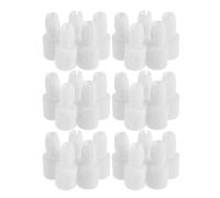 Healeved Recambios de Automóvil Clips de Plástico Blanco para Regulador de Ventana Coche, 100 Piezas, Ajuste Preciso y Resistente para Reparación y Mantenimiento