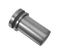 Healeved Recipiente de Grafito de Alta Pureza Resistente a Altas Temperaturas para Fundir Metales como Latón y Aluminio en Horno Eléctrico, Herramienta Profesional para Joyería Artesanal