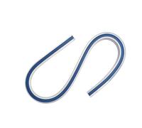 Healeved Regla Curva Flexible de 30 Cm Medidor de Contornos Práctica y Maleable de Plástico y Metal para Ingeniería y Manualidades