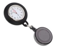 Healeved Reloj de Bolsillo Clip para Enfermeras y Estudiantes, Ligero y Preciso, Material de Silicona y Cuarzo, Adecuado para Uso Hospitalario y Clínico