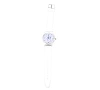 Healeved Reloj de Pulsera para Mujer y Niña Diseño Ergonómico, Correa de Silicona de Color Claro y Esfera Clara, Adecuado para Estudiantes y Uso Diario