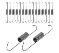 Healeved Resortes de Repuesto de Acero 20 Piezas para Sofá Reclinable con Extremos de Gancho Largo, Soporte Preciso y Distribución Uniforme para Reparación DIY en Muebles del Hogar