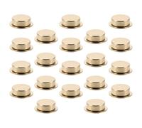 Healeved Rodamientos Giratorios para Decoración de Uñas 3d de Alta Velocidad, Eje Metálico de 8x10x2.8 Mm, 20 Piezas para Arte de Uñas y Accesorios de Joyería DIY