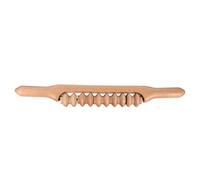 Healeved Rodillo de Masaje Manual para Cuello y Brazos Color Beige de Material Sintético para Reducir Grasa y Relajar Músculos, Adecuado para Atletas y Fisioterapia
