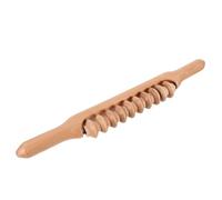 Healeved Rodillo Masajeador de Madera para Cuerpo Completo Masaje Muscular Manual Alivio Cervical y Espalda Herramienta Duradera para Mejorar Circulación y Relajar Músculos