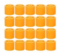 Healeved Rodillo para Máquina de Encolado de Cantos 20 Unidades Rueda de Soporte de Plástico 28X5X26 MM Repuesto para Herramienta de Corte de Baldosas Trabajos de Renovación y Decoración