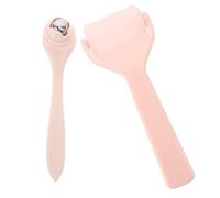 Healeved Rodillo para Ojos, Rodillo Frío para Rostro y Ojos, Rosa, Abs y Pe, Bola de Acero y Perla de Hielo, Reduce la Hinchazón Ocular, Relaja la Piel, para Mujer y Niña, Uso en Casa