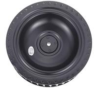 Healeved Rueda de Viento Metálica para Motor de Campana Extractora 70Mm Tornillo Incluido Accesorio Resistente Oxidación y Desgaste para Ventilador de Cocina Repuesto para Conductos de