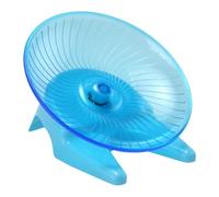 Healeved Rueda Giratoria Silenciosa para Hámster y Ratones con Estructura Resistente de PP, Diseño Tipo Platillo Volante para Ejercicio en Interiores