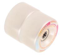 Healeved Ruedas Luminosas para Patines 2 Piezas Poliuretano 58 MM Dureza 90A Cambio de Color LED Intermitente Accesorio Repuesto para Patines de Dos Uso Exterior y Seguridad Mejorada