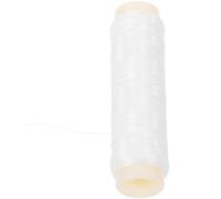 Healeved Sedal de Pesca Hilo de Pescar Antidesgaste de Nailon y Goma, Blanco, Invisible, Resistente al Desgaste, Alta Elasticidad, para Pesca Mosca