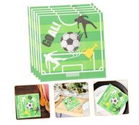 Healeved Servilletas De Cumpleaños Tema De Fútbol 40 Piezas Papel De Cumpleaños De y Diseño Único