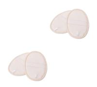 Healeved Skincare 4 Piezas almohadilla de esponja de ducha esponja natural bandas elasticas almohadilla exfoliante almohadilla de esponja de lufa esponja vegetal estera de esponja Skin Care