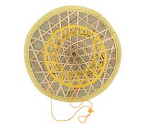 Healeved sombrero de bambú Cosplay primero oriental sombrero blanco sombreros japoneses Sombrero de estilo chino sombrero de japon sombrero cónico tejido de bambú Caqui Color Aleatorio