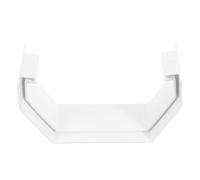 Healeved Soporte de Canalón de PVC para Carga Pesada Conector y Adaptador de Bajante de 160 MM Accesorio de Canaleta Pluvial Resistente al Desgaste Instalación Sencilla para Sistema de