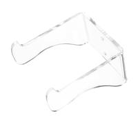 Healeved Soporte de Pared Acrílico Colgador Estable para Guitarra y Ukelele Kit de Tornillos para Exhibir Instrumentos en Ambiente Interior