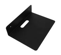 Healeved Soporte de Pared para Proyector Mediano Negro 3927 sin Perforación, Soporte para Enrutador WiFi y Cámara, Estante Compacto para Oficina y Hogar, Compatible Superficies Lisas